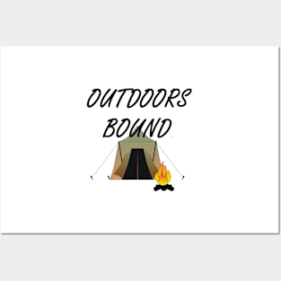 Outdoors Bound Posters and Art